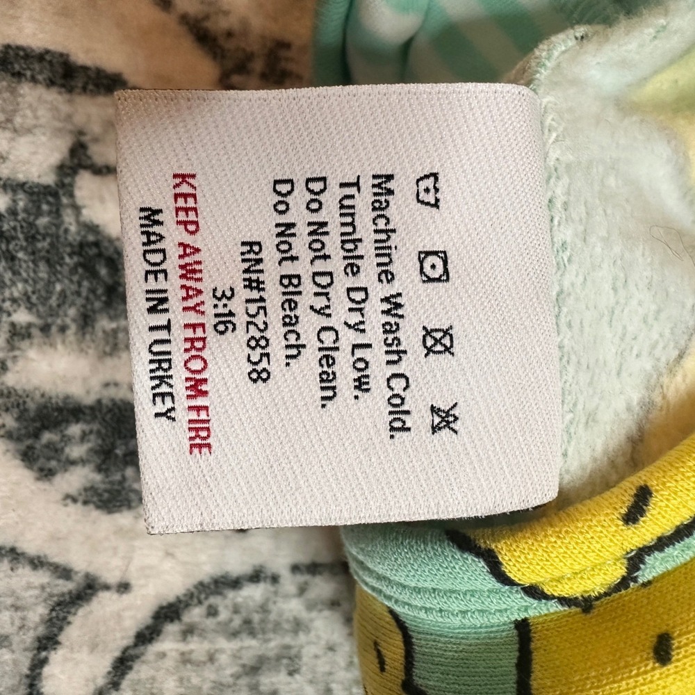 Purl Lamb Lemon Print Hooded Romper 4/5T Toddler Boys Girls Unisex Outfit - Picture 8 of 9